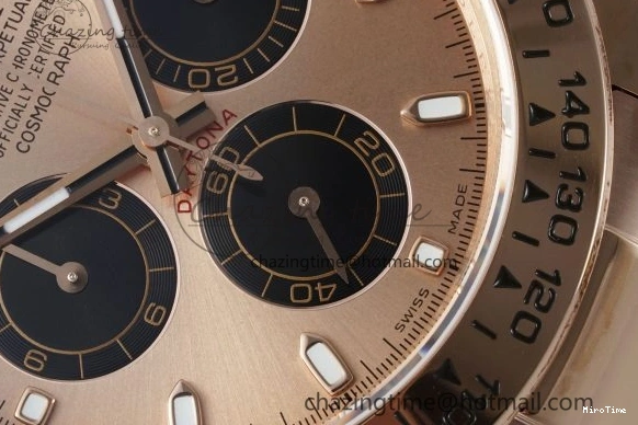 MiroTime 0309 Sporty Daytona 116505 QF 1:1 Best Edition RG Dial on RG Bracelet SA4130 V 1755